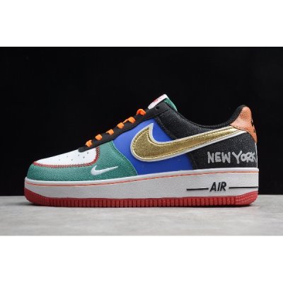 Nike Air Force 1 Low Beyaz / Siyah Kaykay Ayakkabı Türkiye - 3O5E3C3V